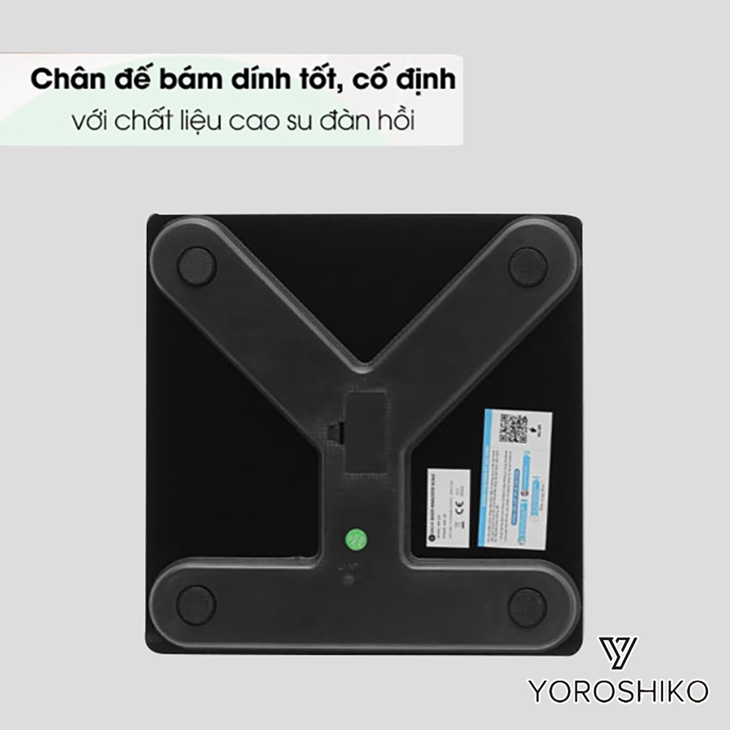 Cân điện tử sức khỏe Yoroshiko tiện lợi cho gia đình