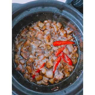 Tóp mỡ cắt hạt lựu Anh Da Đen