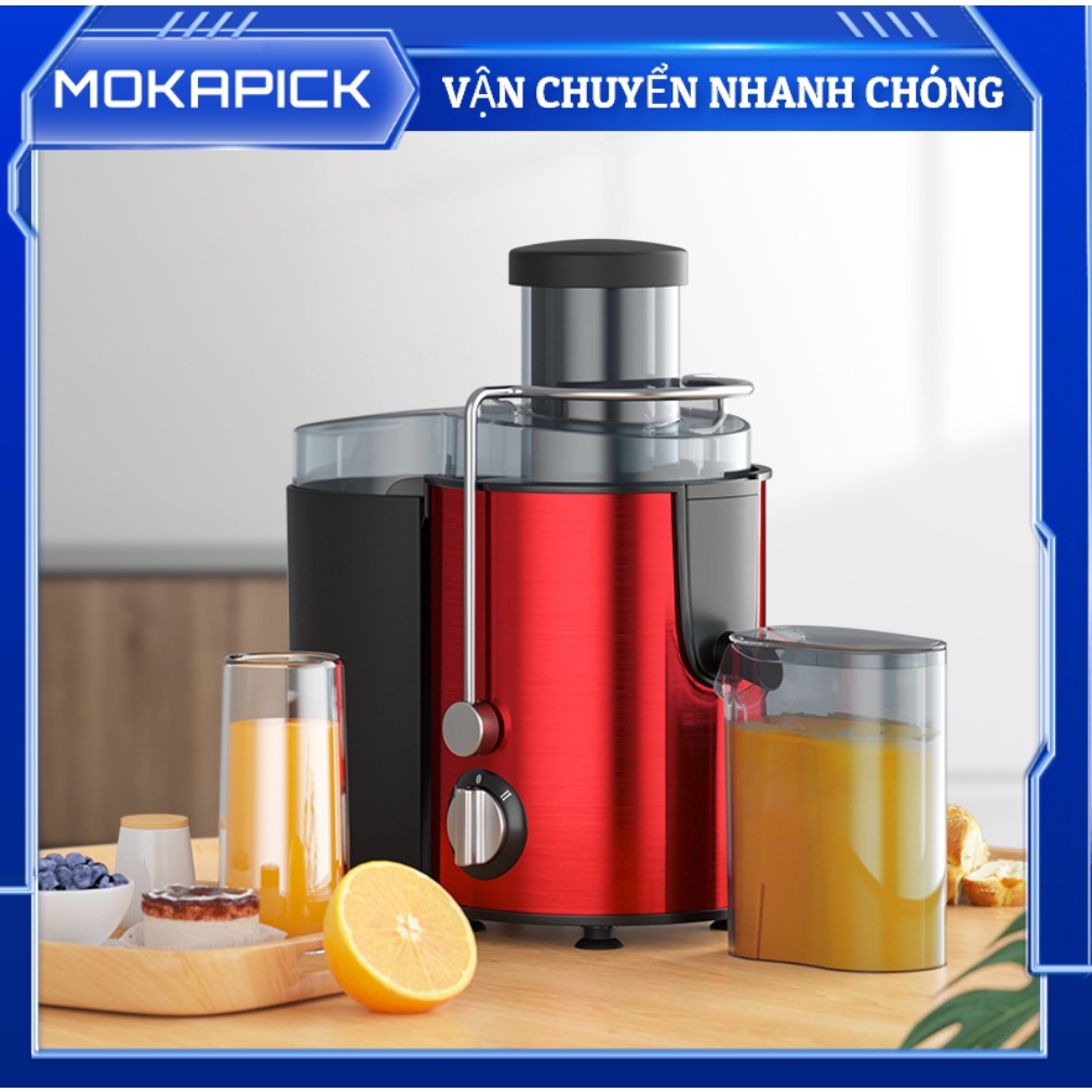 Máy ép chậm trái cây Máy ép trái cây tốc độ chậm Máy ép trái cây Công Suất mạnh Mokapick