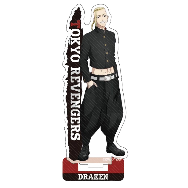 Js Mô Hình Anime Haitani Ran Cosplay Tokyo Revengers Đứng Acrylic Trang Trí Bàn Làm Việc