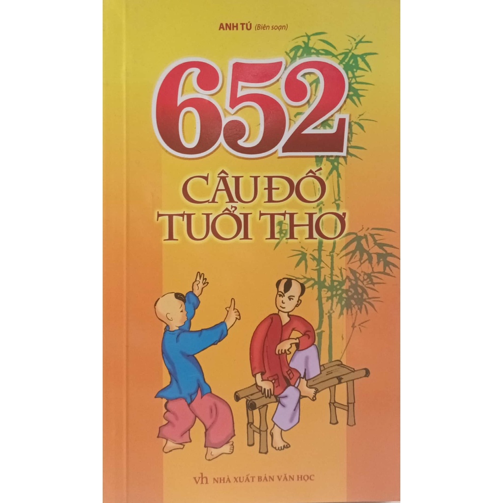 Sách - 652 câu đố tuổi thơ - Anh Tú