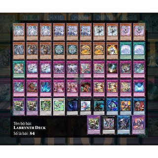 [Bài In] Bộ bài Yugioh - Labrynth - Structure Deck