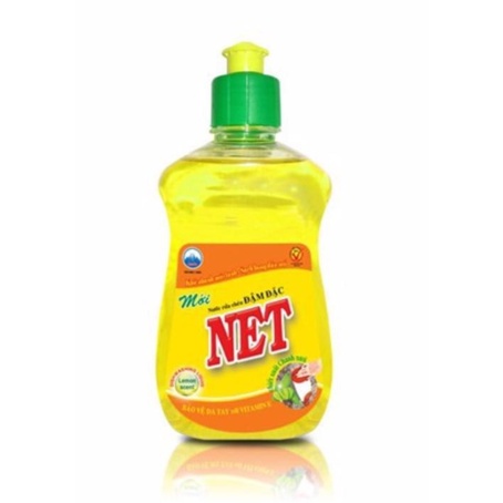 Nước rửa chén NET chanh chai 250gr