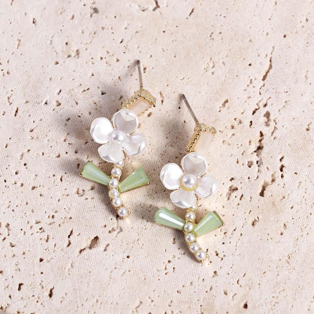 SOMEDAYZL Khuyên Tai Thả Lủng Lẳng Phong Cách Hàn Quốc Thời Trang Cho Nữ