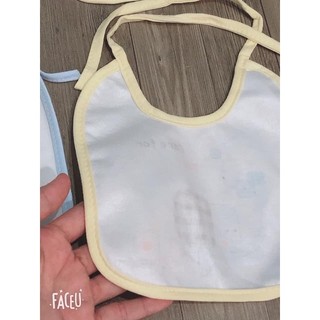 yếm cotton cho bé ăn dặm