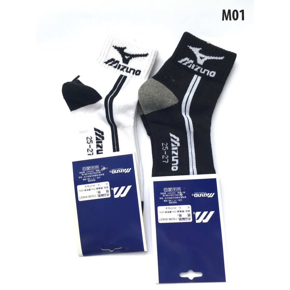 Tất thể thao mizuno chính hãng có 3 màu