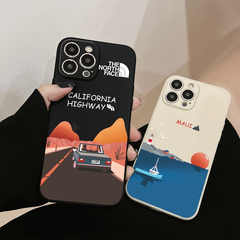 Suntaiho Ốp lưng iphone Ốp Điện Thoại từ TPU in hình phong cách thích hợp cho IPhone 7 8 IPhone 11 Pro Max 12 13 14 Plus X XS XR