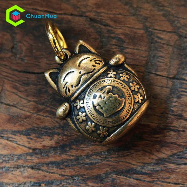 Móc Khoá Mèo Thần Tài 2023 Keychain Cute