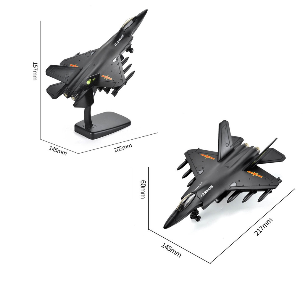 Mô Hình Máy Bay Chiến Đấu Bằng Hợp Kim Tỉ Lệ 1 / 72 J31 Để Bàn Trang Trí
