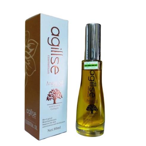 Tinh dầu dưỡng tóc Agillse Argan Oil siêu dưỡng phục hồi tóc 80ml bodymist.tphcm