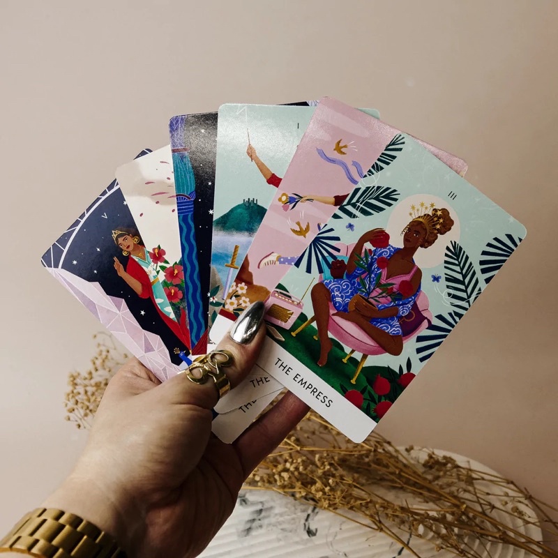 Bộ bài Modern Goddess Tarot: Tarot Cards of Modern Goddesses
