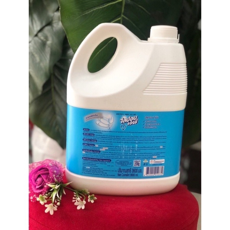 Nước Rửa Chén, Bát Lipon không mùi và hương chanh Thái Lan Can 3600ml