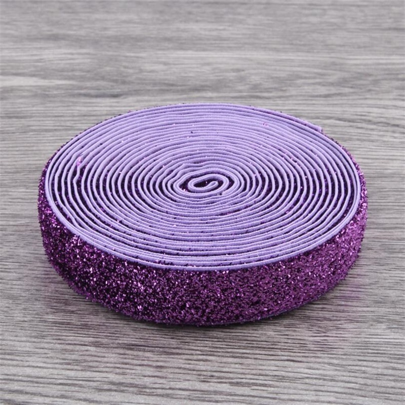 Cuộn Dây Ruy Băng Nhung Co Giãn 10 Yard