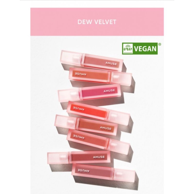 NEW AMUSE GIRL RED VELVET SEULGI's VEGAN TINT,DEW VELVET