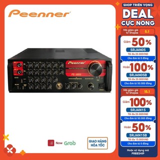 Amply karaoke peenner ps-6800 ampli nghe nhạc gia đình ps6800 - hàng chính hãng amplifier
