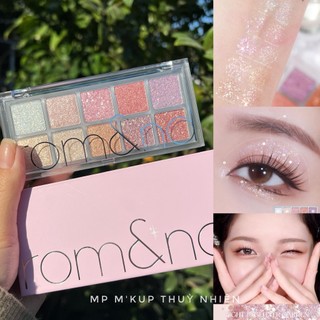  Bảng nhũ mắt 10 ô Romand #00 
