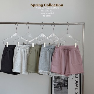 quần short nỉ lưng chun 807021