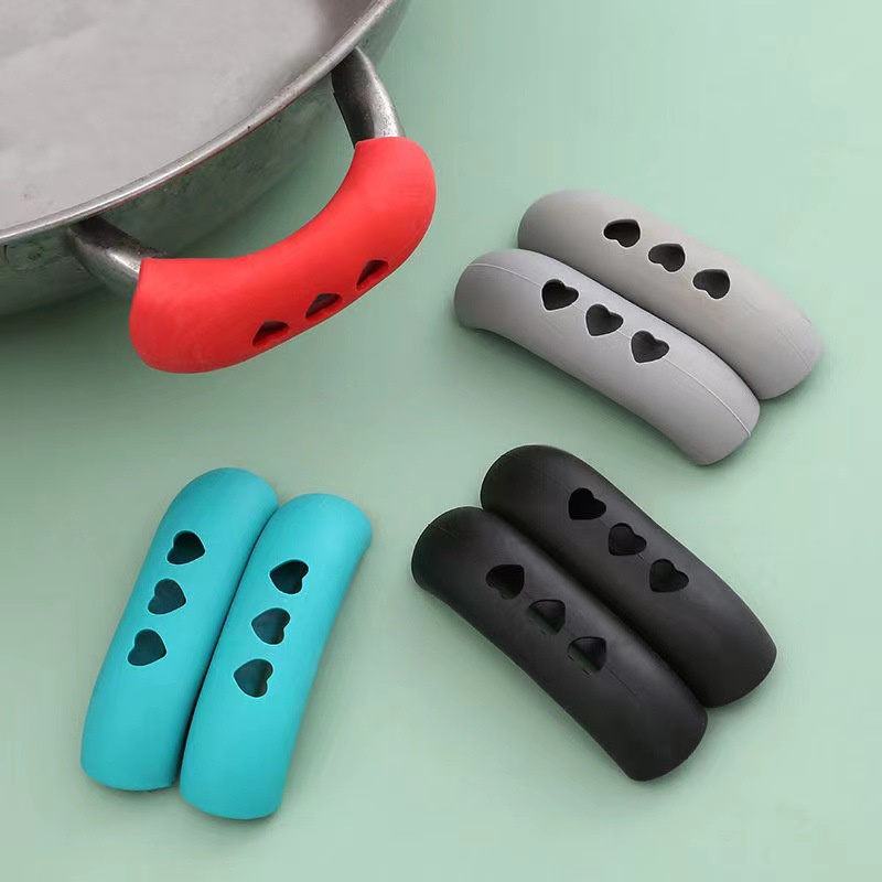 Vỏ Bọc Tay Cầm Nồi Cách Nhiệt Chống Trượt Bằng Silicone