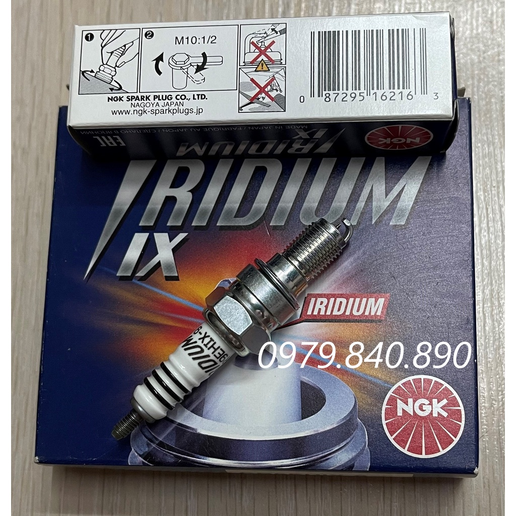 Bugi xe máy NGK CR9EHIX-9 Chân côn Iridium IX cho Honda SCR ;  Spacy 125 ; PS 150 ; Dylan 150 ; AB 110-None Fi; Click 11