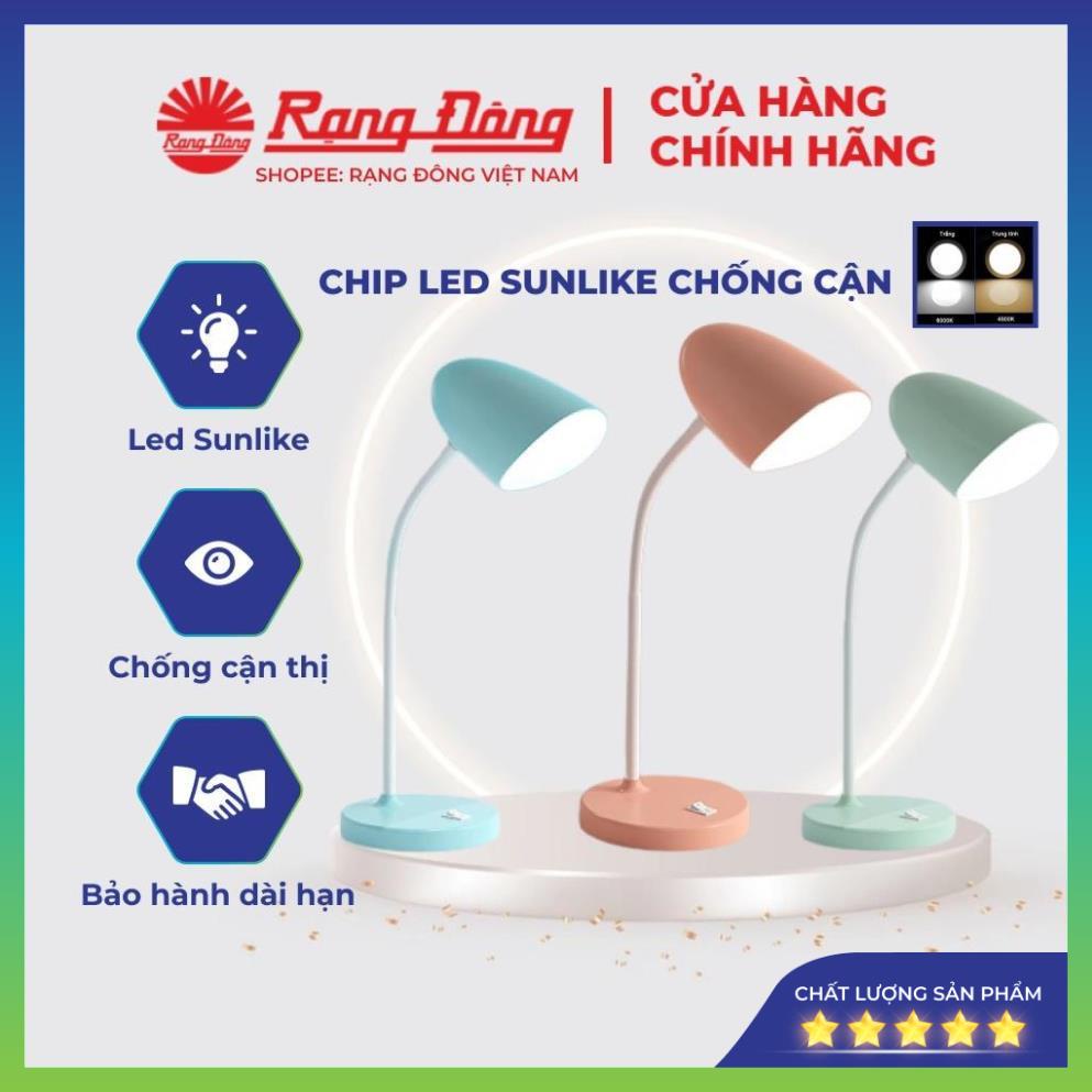 Đèn học Rạng Đông chống cận 6W, để bàn cho bé học sinh, cute, làm việc Model RD-RL-38.LED