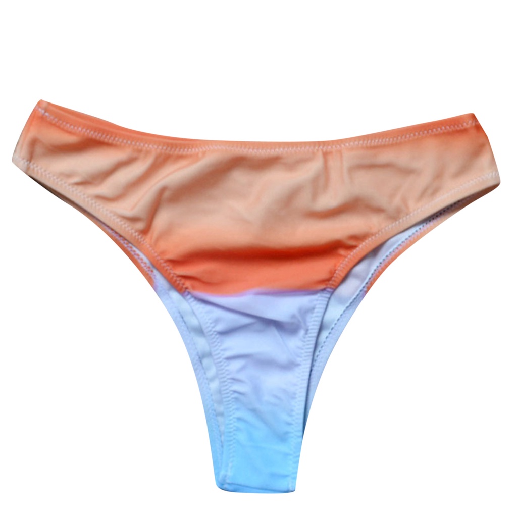 Bộ bikini Eo Thấp In Họa Tiết vintage Cho Nữ