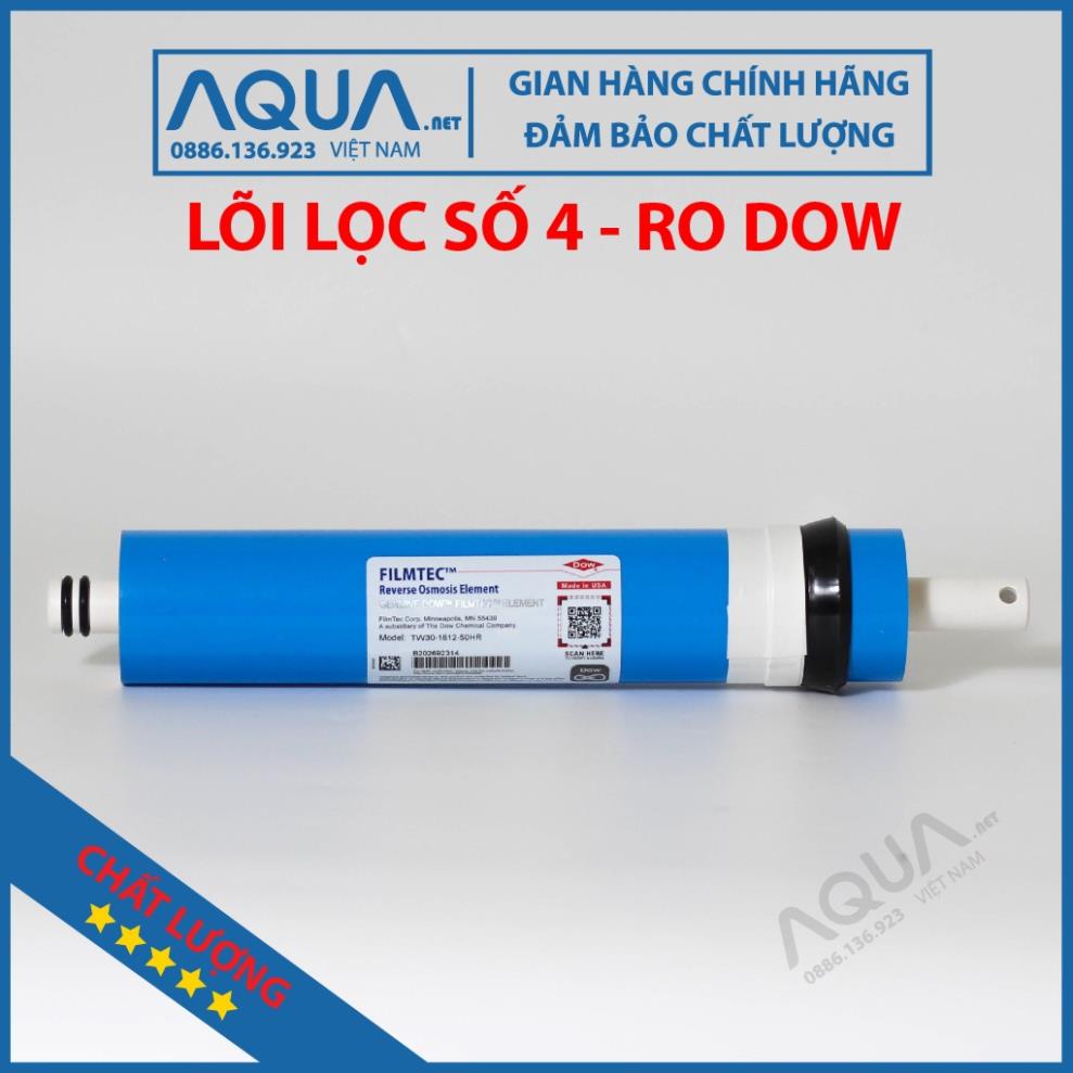 Lõi lọc nước, RO DOW filmtec, RO LÕI SỐ 4 lọc sạch 99% cặn bẩn vi khuẩn đảm bảo sức khỏe uống trực tiếp lắp đặt dễ dàng