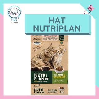 Hạt cao cấp nutriplan cho mèo mọi lứa tuổi - thức ăn cho mèo 5kg-tuca pet shop