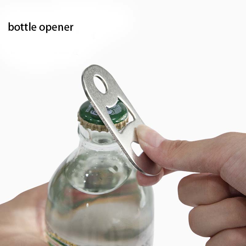 Dụng Cụ Mở Nắp Chai Mini Đa Năng Bằng Thép Không Gỉ Chất Lượng Cao