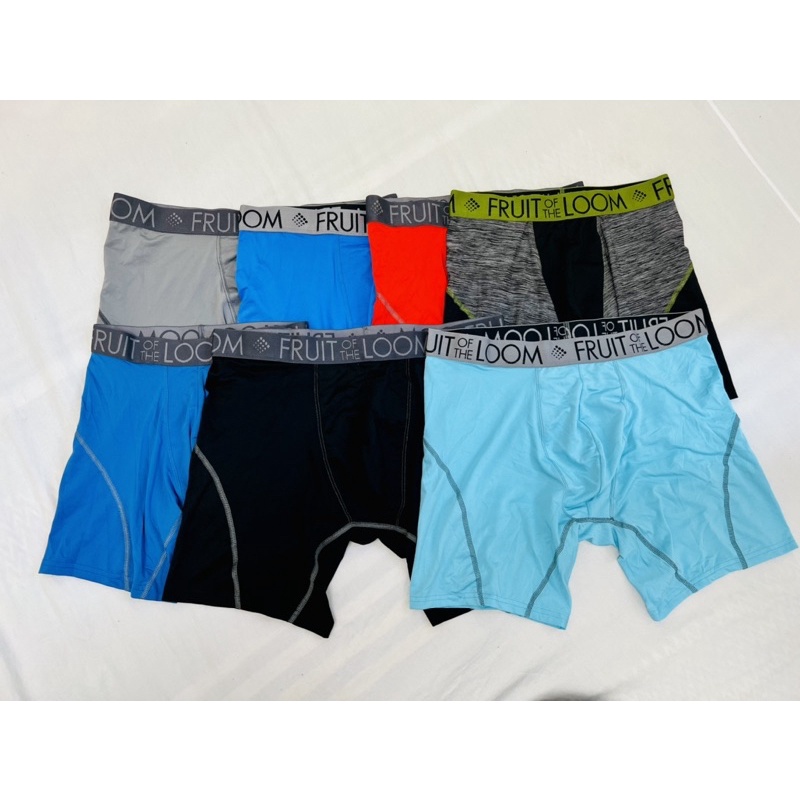 Combo 3-5-7 pcs compression nam fruit of the loom,chất liệu thun lạnh 93%polyester 7%spandex ,màu sắc đa dạng,thoáng mát
