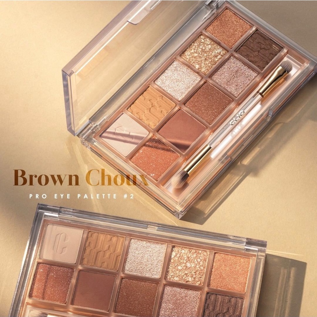 Bảng Phấn Mắt 10 Màu Clio Pro Eye Palette