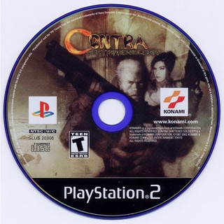Contra - Shattered Soldier - Đĩa game PS2