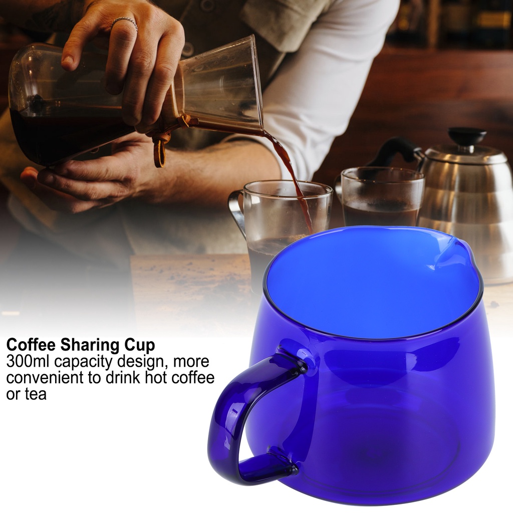 [Hàng Sẵn] 300ml cà phê pha với muối silicon, thủy tinh dùng chung ly để uống phụ kiện【Wyoming060】