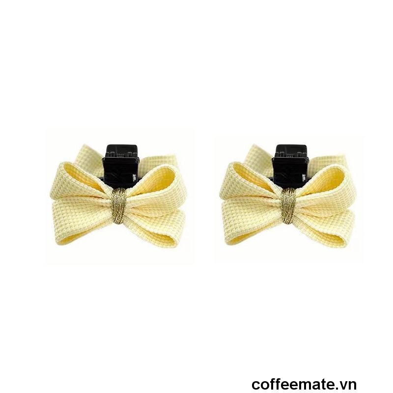 【coffeemate】⚡ Kẹp Tóc Hình Nơ Nhỏ Dễ Thương Thời Trang Dành Cho Nữ