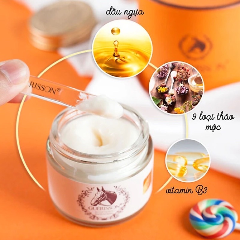 Kem dưỡng da dầu ngựa Guerisson 9 Complex cream