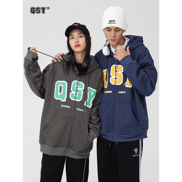 Áo Khoác Hoddie nỉ bông MINI dây kéo & ulzzang form rộng Unisex Nam Nữ 3 màu 1HIT | BigBuy360 - bigbuy360.vn