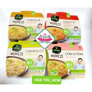 Cơm bibigo ăn liền hàn quốc hộp 160g, hsd :2_2024 - 4 vị