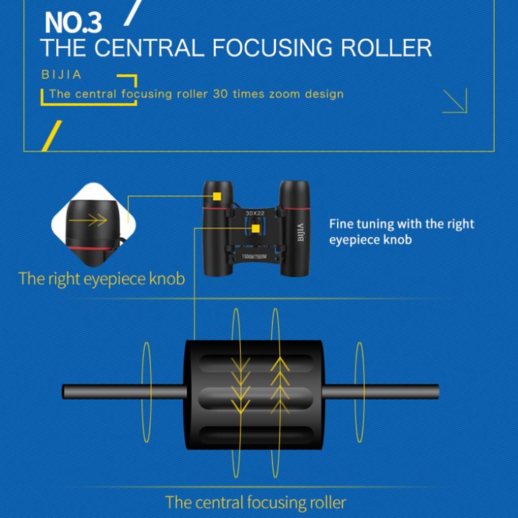 Kính Ống Nhòm 40 * 22 Có Thể Gấp Gọn Tiện Dụng Dùng Khi Đi Săn / Đi Du Lịch
