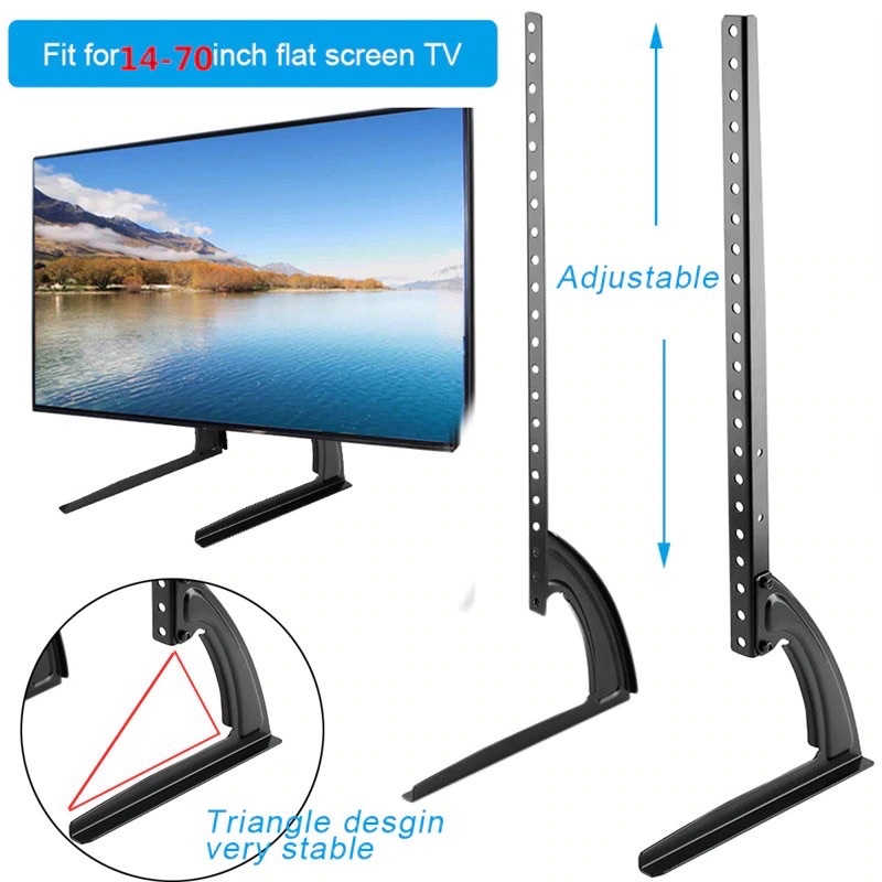 Chân đế tivi để bàn dùng cho mọi hãng tivi từ 42x75 inch - Hàng nhập khẩu