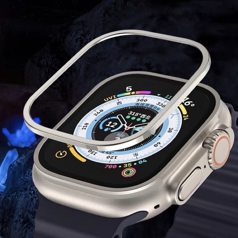 Dán viền nhôm cho Apple Watch Ultra 49mm