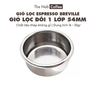 Giỏ lọc đôi 54mm cho máy breville 870 / 875 / 878 / 880 | filter basket 54mm