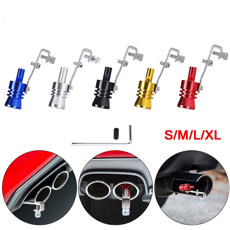 Còi Gắn Ống Pô Xả Xe Hơi Turbo S M L XL Chuyên Dụng