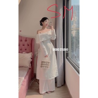 set áo dài tacta cao cấp loại 1( kèm ảnh thật)