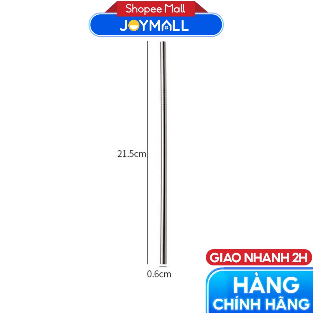 Ống hút inox LocknLock dạng thẳng thép không gỉ, dễ dàng vệ sinh và tái sử dụng - JoyMall