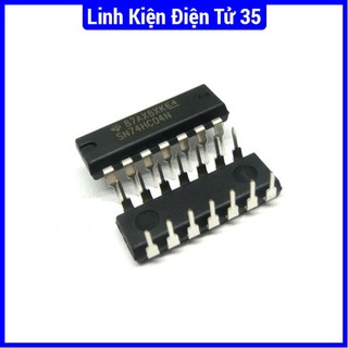 Linh kiện IC 74HC04 DIP 14 (Hex Inverter)