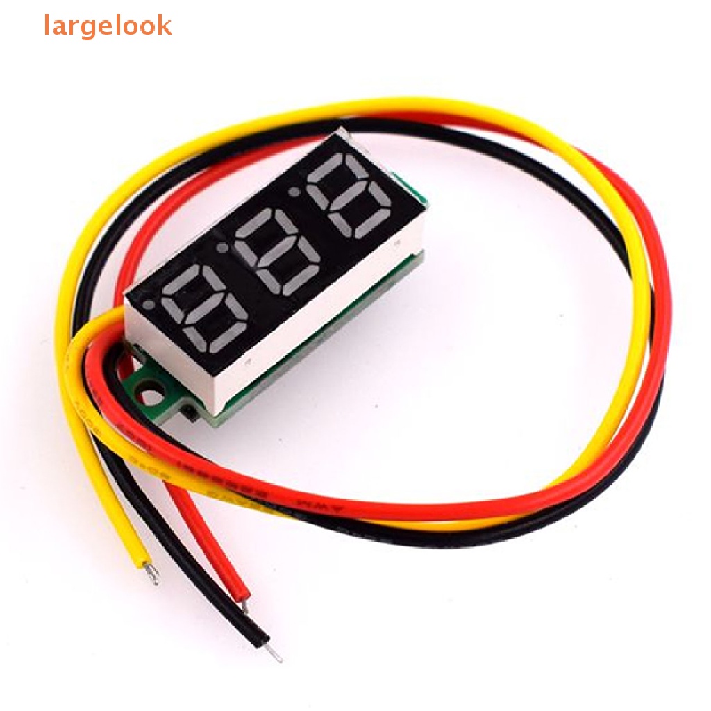 Vôn Kế Kỹ Thuật Số DC 0.28 Inch Kỹ Thuật Số Màn Hình LED DC0-100V Màu Xanh Lá Siêu Nhỏ