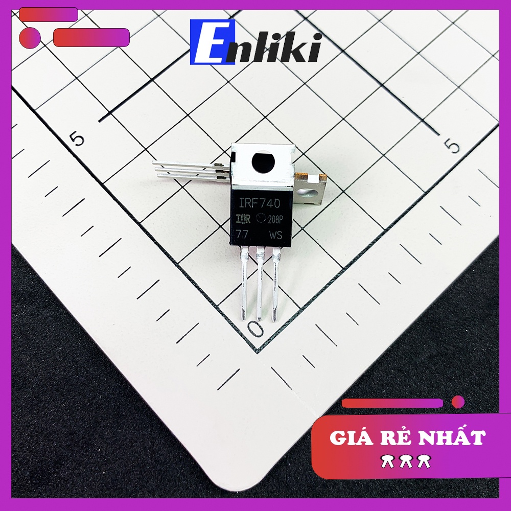 MOSFET IRF740 N-CH 10A 400V TO220