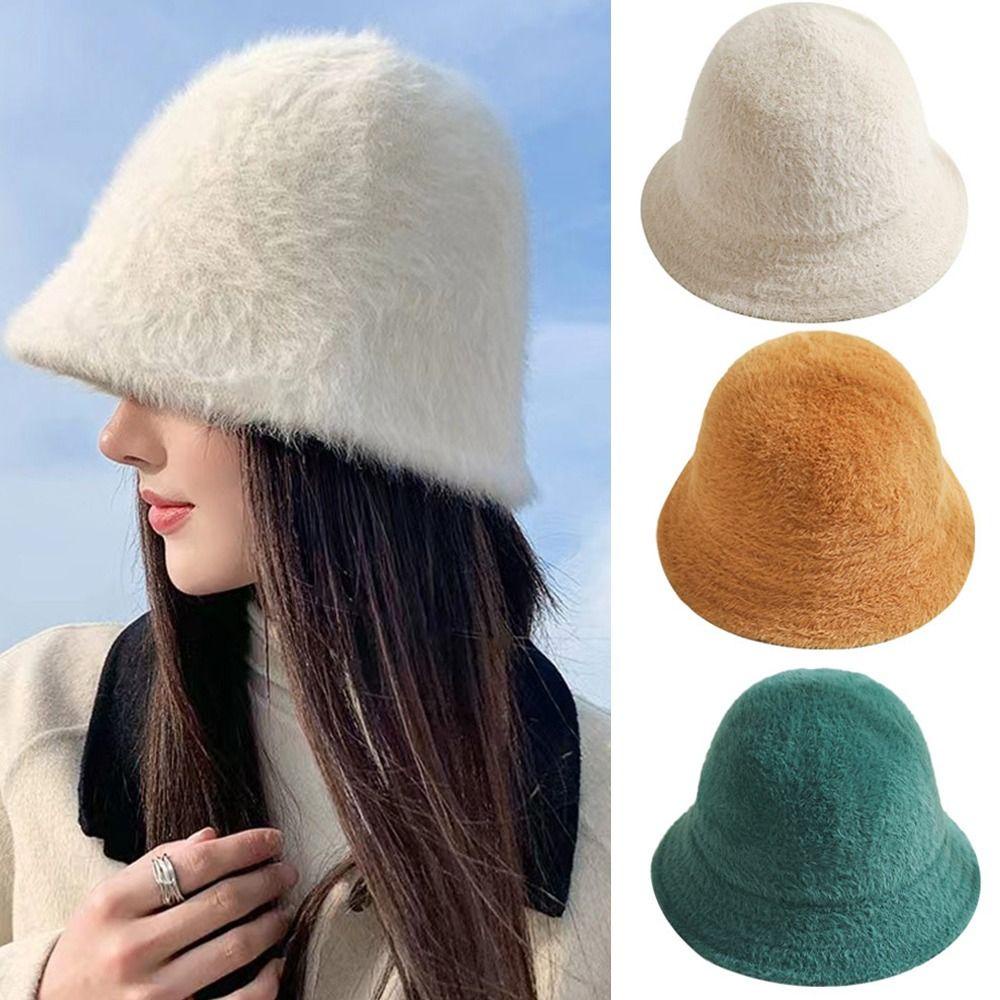 Mũ Bucket Panama Mềm Mại Ấm Áp Thời Trang Dành Cho Hoạt Động Ngoài Trời