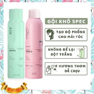 Dầu gội khô dạng xịt 150ml giúp tóc bồng bềnh suốt 8 tiếng không dầu, không bết