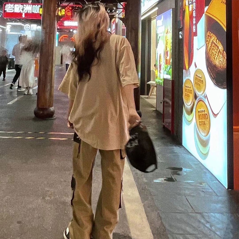 Áo Thun cotton Ngắn Tay In Họa Tiết Thời Trang Cho Nữ