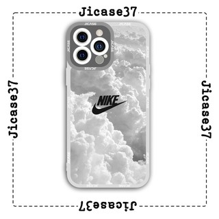 Ốp lưng iphone và samsung xiaomi oppo cạnh vuông Jicase nikke mây trắng 